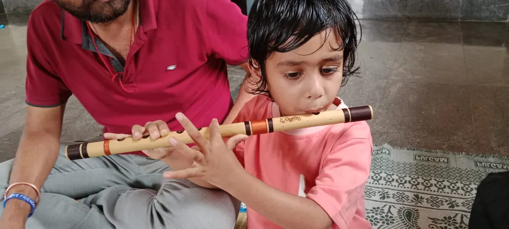 Vibuthipura mutt flute classes — Music in Basavanagara