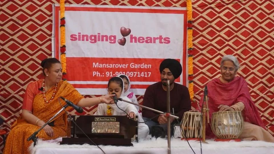 Singing Hearts — Music in Mansarover Garden