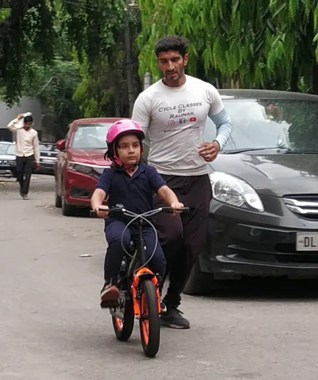 Cycle Classes By Raunak — Swimming in Shadipur