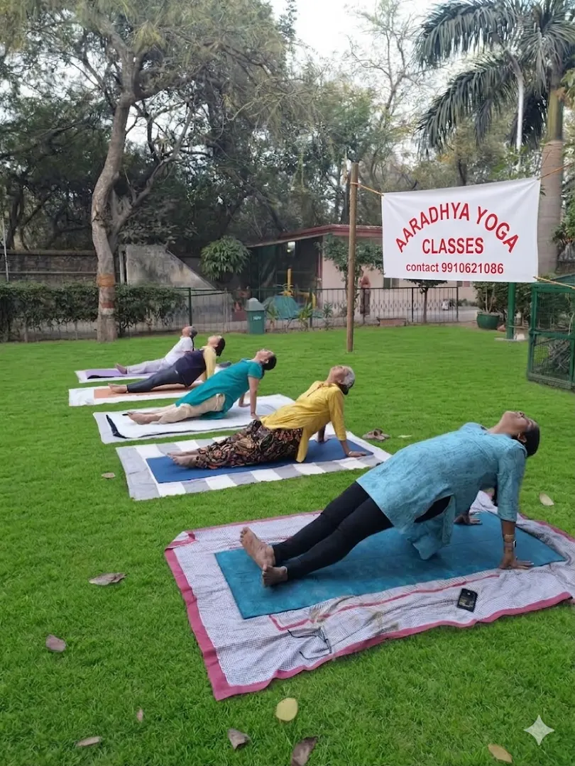 Aaradhya Yoga Classes. Yoga Instructor Nitin Kumar — Yoga in Kalyan Puri