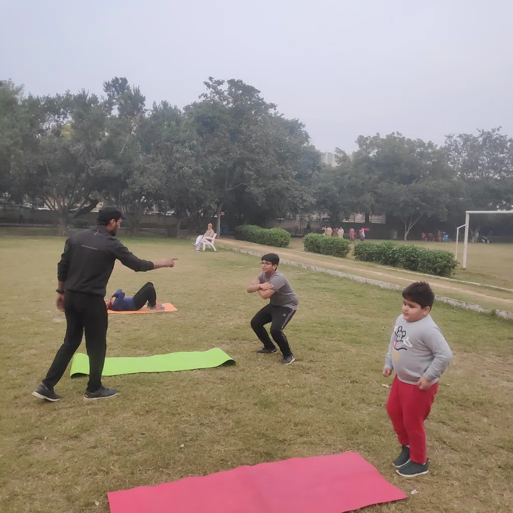 Vision Fit Running Club — Athletics in Paschim Vihar