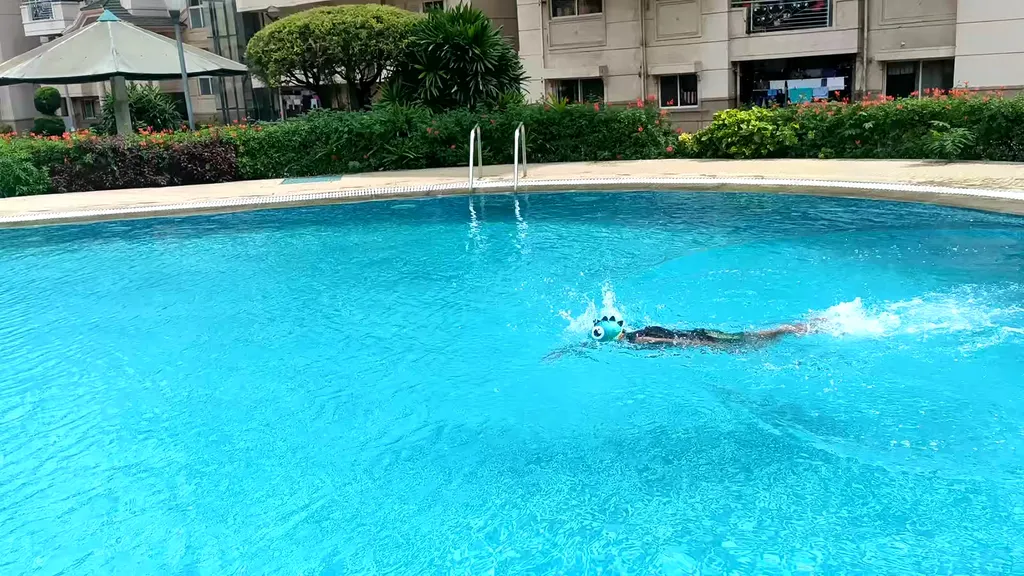 Marlin swim — Swimming in Bilekahalli