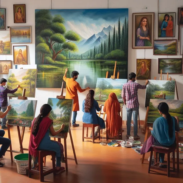 Creative Art classes — Art & Craft in Lingampally