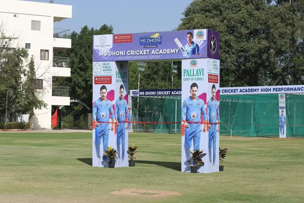 M S Dhoni Cricket Academy — Cricket in Nacharam