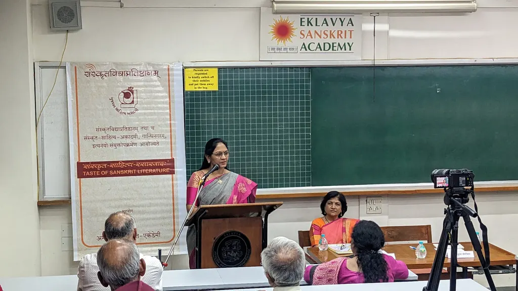 Eklavya Sanskrit Academy — Language in Ambawadi