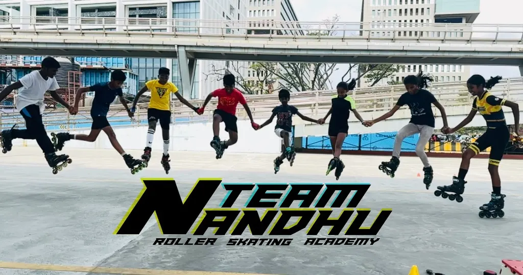 Team Nandhu Roller skating academy Thiruvanmyur — Skating in Tharamani