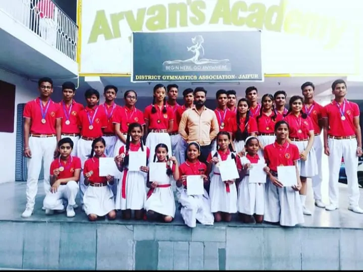 Aryans Academy Sr. Sec. School — Football in Jhotwara
