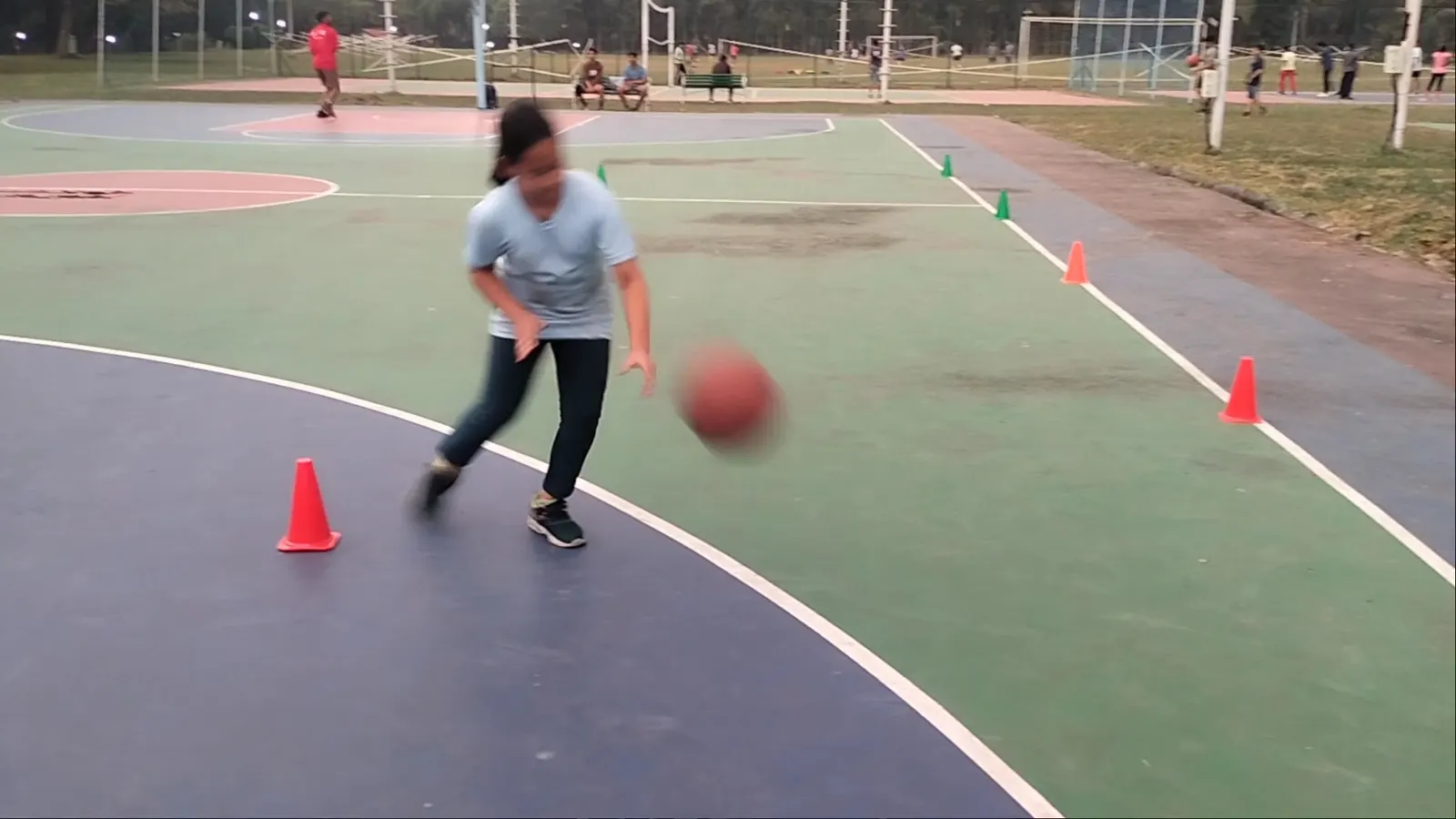 Basketball Court — Basketball in Camp, Pune