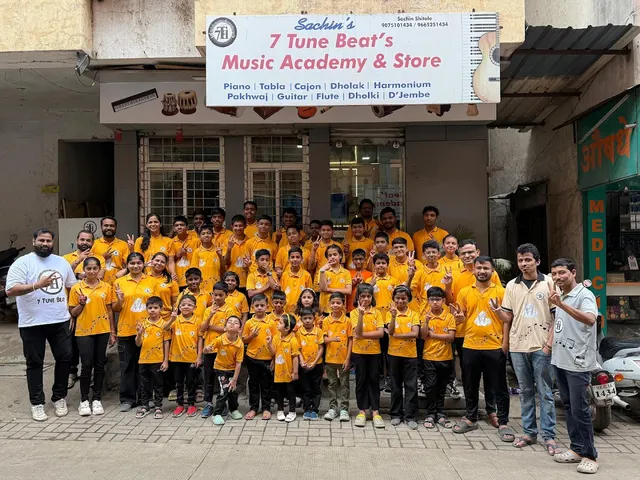 Sachin's 7 Tune Beats Music Academy & Store — Music in Tukai Darshan
