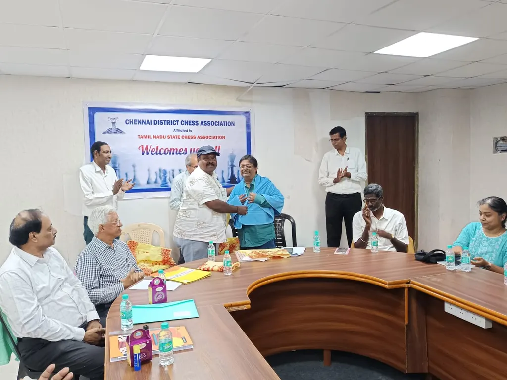 Chennai District Chess Association — Chess in Anna Salai