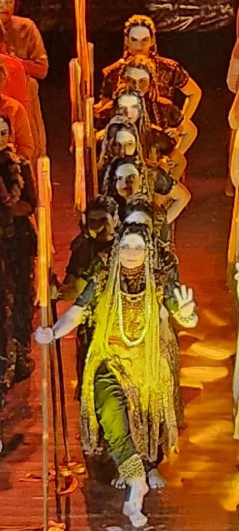 Jhanki group of garba and folk — Dance in Municipal Colony