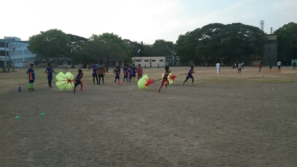 Pudhur HighSchool S F C football coaching — Football in Ashok Nagar