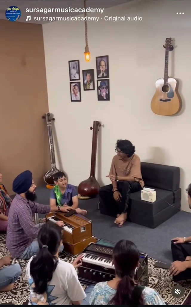 Sursagar music Academy and studio — Music in Tarf Kumbra