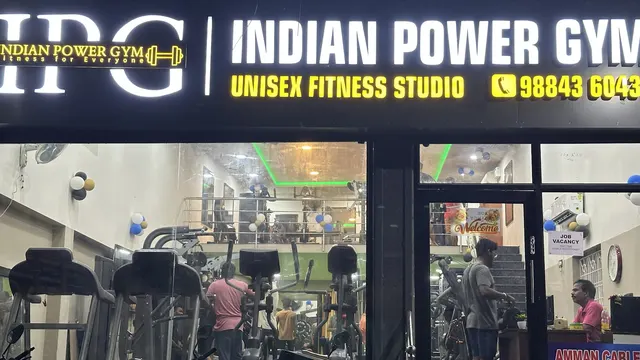 INDIAN POWER GYM A/C Unisex fitness center — Yoga in Arumbakkam