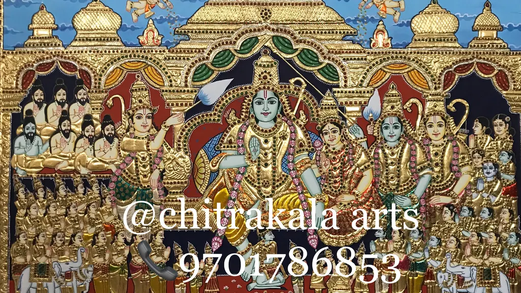 Chitrakala Art studio -Tanjore Paintings Oil Paintings — Art & Craft in Karkhana