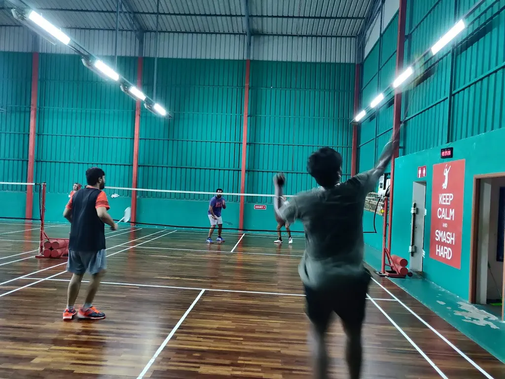 Herkley — Badminton in Lakshman Perumal Nagar