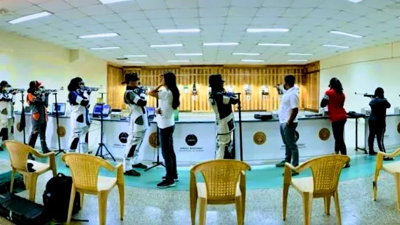 MES Shooting Range Anjali Bhagwat Shooting Academy Renuka Swaroop Girls High — Shooting in Sadashiv Peth