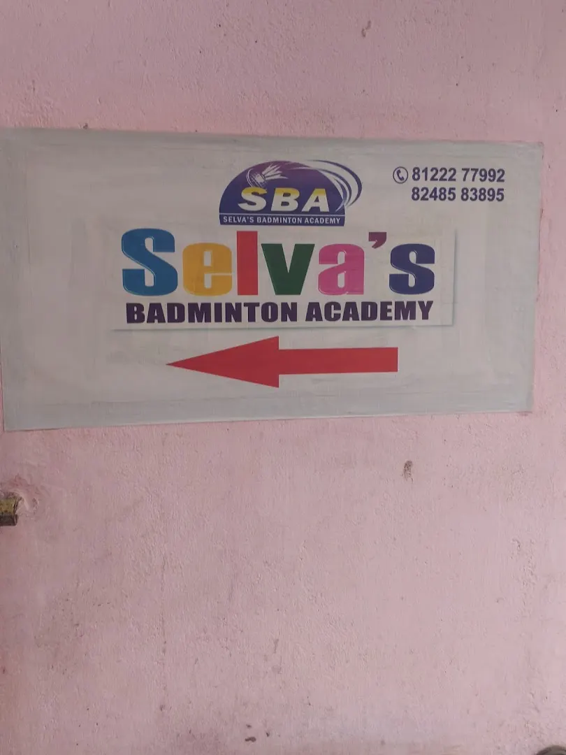 Selvas badminton academy — Badminton in Choolaimedu