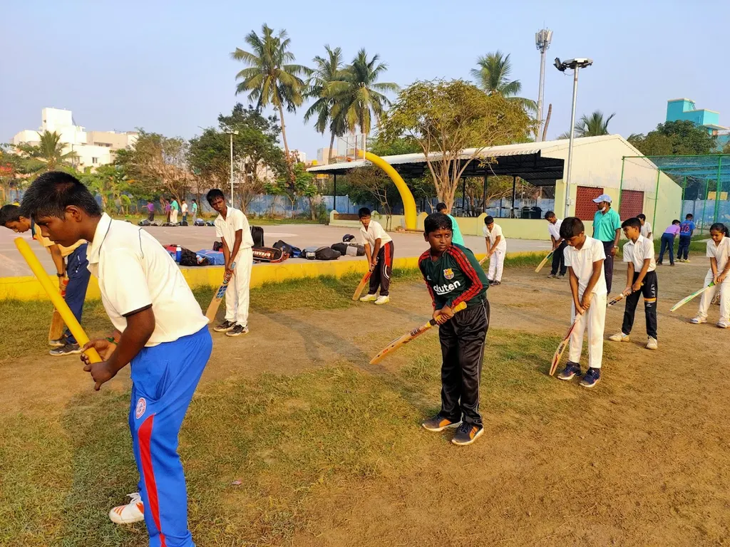 Fine star cricket academy — Cricket in Ambattur