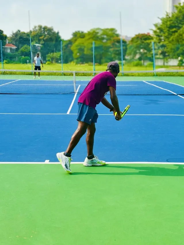 Tennis Coach Chandrasekar — Tennis in Gopanpalle