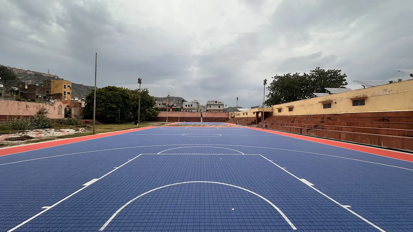 Cricket pitch chaugan stadium — Cricket in Kanwar Nagar, Jaipur