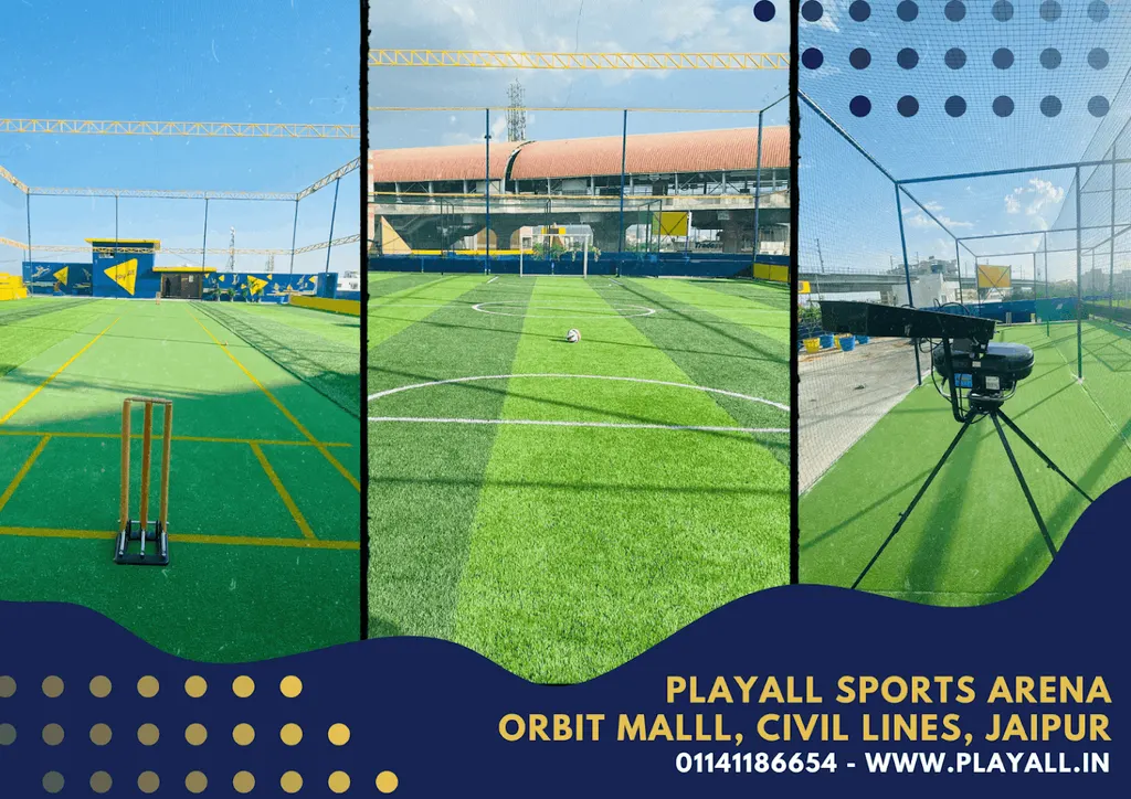 PlayAll Orbit Mall, Jaipur - Pickleball Court, Box-Cricket Turf, Coaching — Cricket in Civil Lines