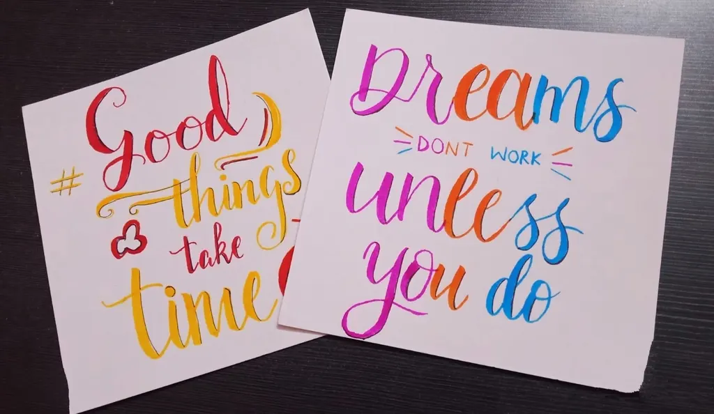 Brush Calligraphy Classes — Art & Craft in Topsia