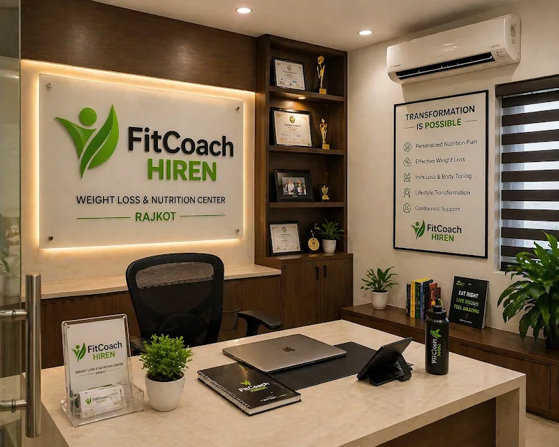 FitCoach Hiren - Weight Loss Center in Rajkot/ rajkot wellness center/ best dietician — Arya Nagar