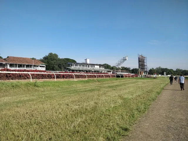 Race Course Jogging Track — Horse Riding in Camp