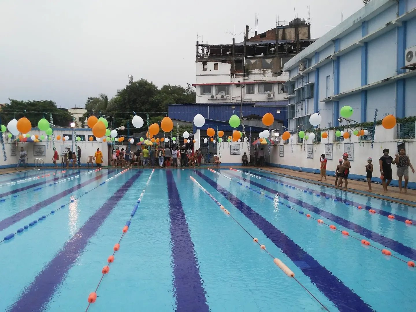 Bagbazar United club — Swimming in Fariapukur, Kolkata