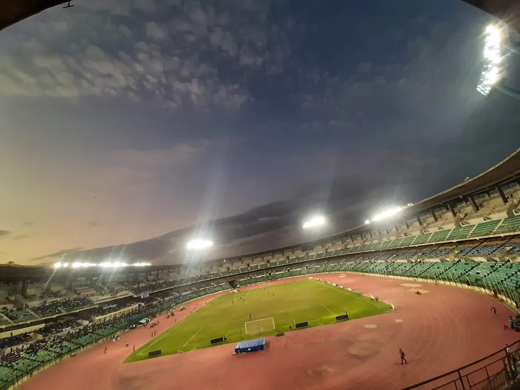 Jawaharlal Nehru Stadium GROUND B — Tennis in Periamet