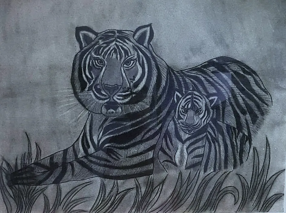 Harsika Handwriting, Drawing and Paintings — Art & Craft in Padi