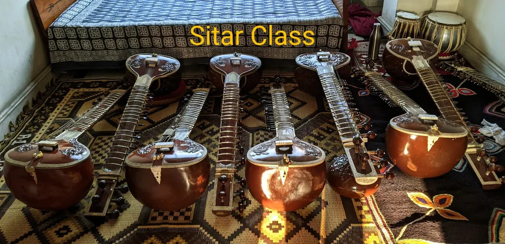 Sitar Class (Maihar gharana) GURU ASHIM MALLICK — Music in New Alipore