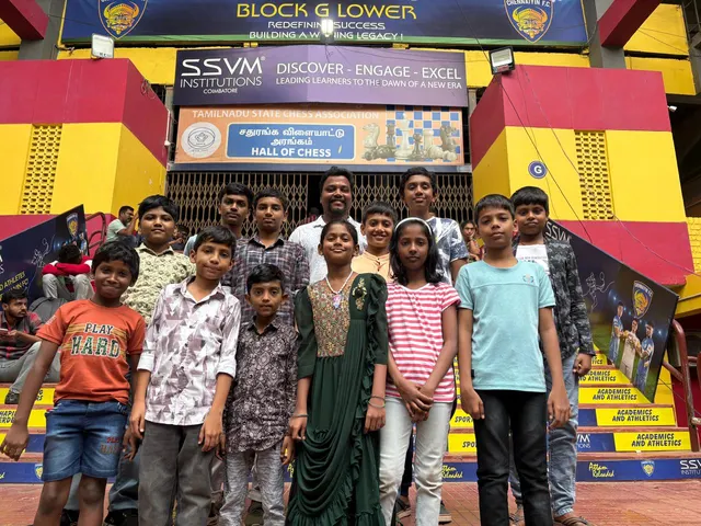 YAZHAN CHESS FOUNDATION Madhavaram Milk Colony — Chess in Madhavaram Milk Colony