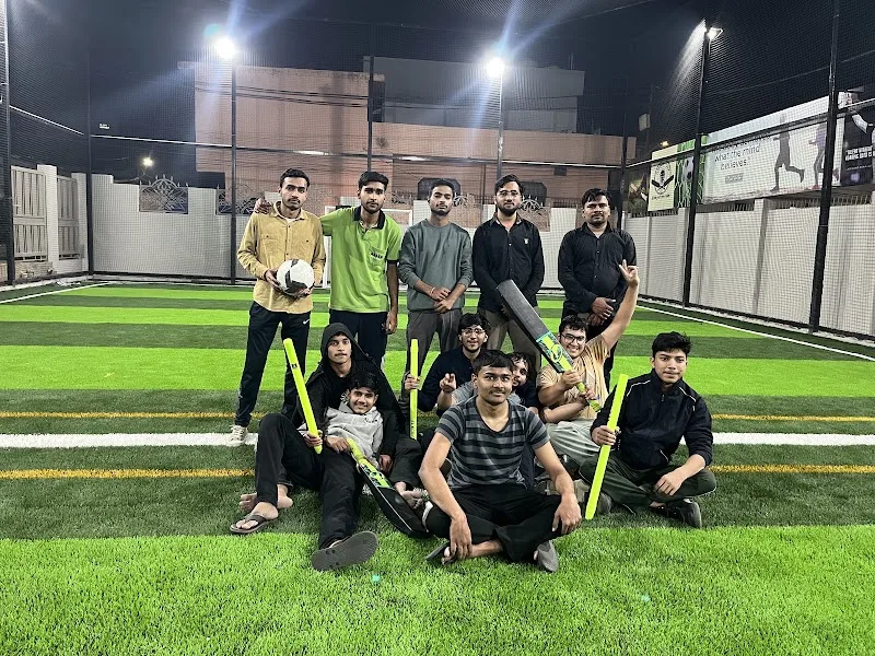 Ampire turf — Cricket in Shakti Enclave