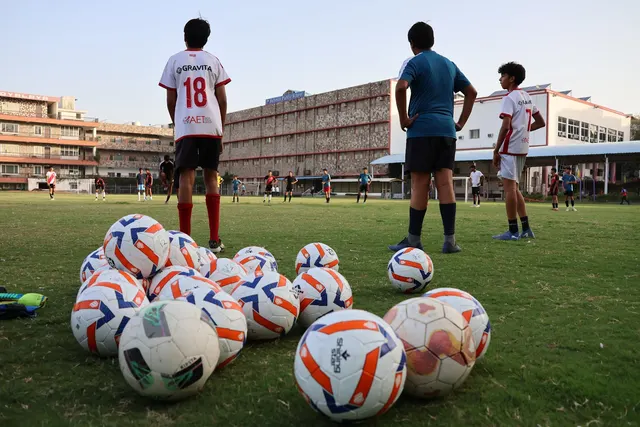 Rajasthan Football School — Football in Rambagh