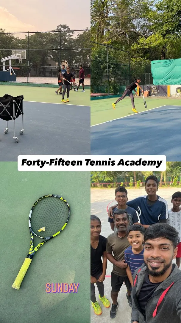 PRO TENNIS FOOTWORK AND FORTY-FIFTEEN TENNIS ACADEMY — Tennis in Adyar