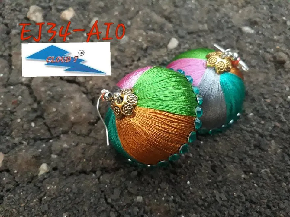 CLOUD 7 Silk Thread Jewellery — Art & Craft in Swargate
