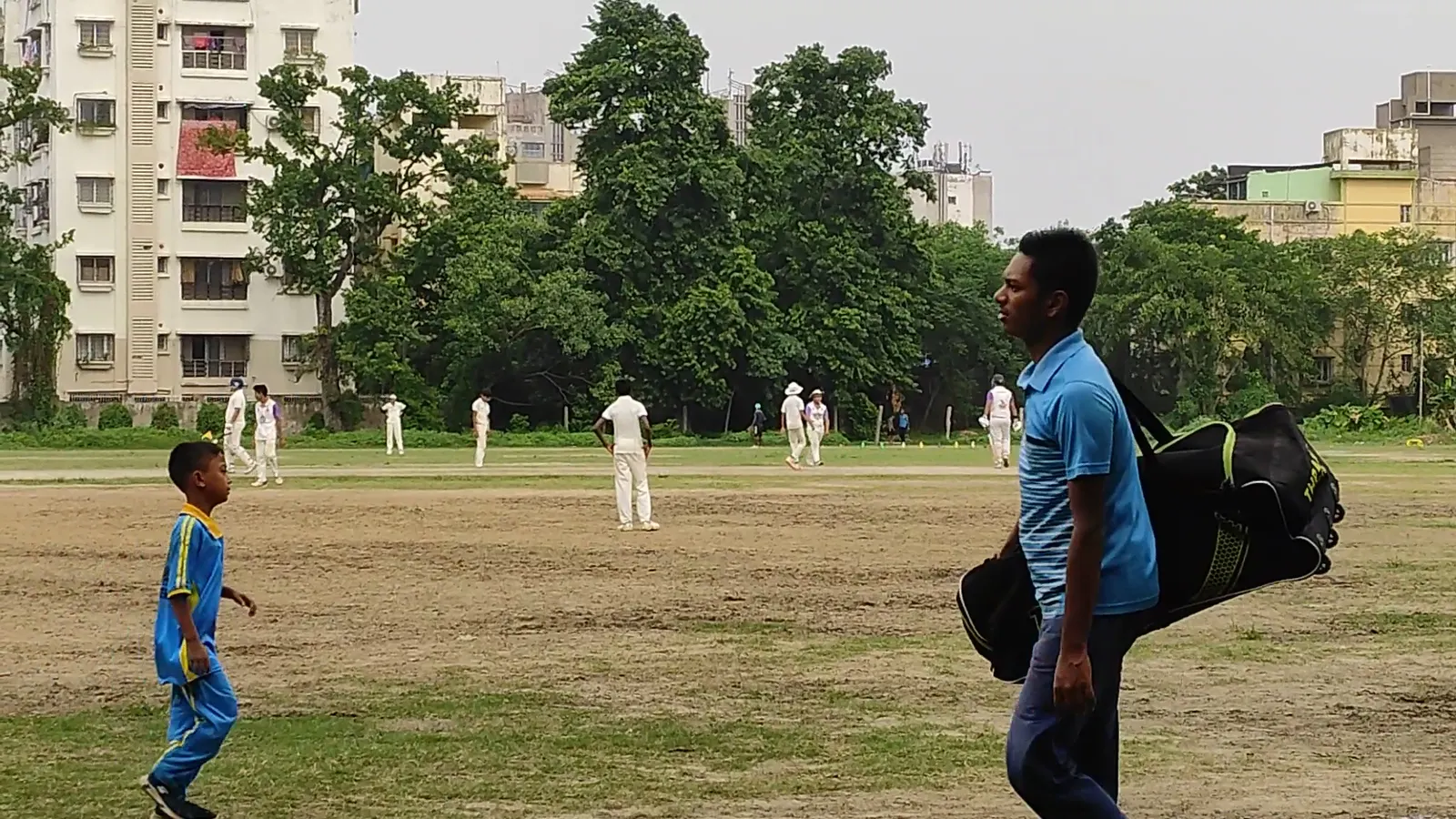 First division ground — Cricket in Beleghata, Kolkata