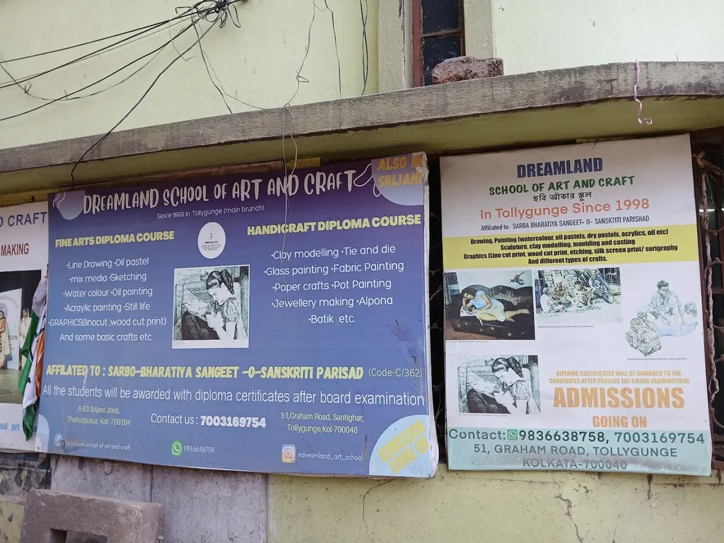 Dreamland School — Art & Craft in Tollygunge