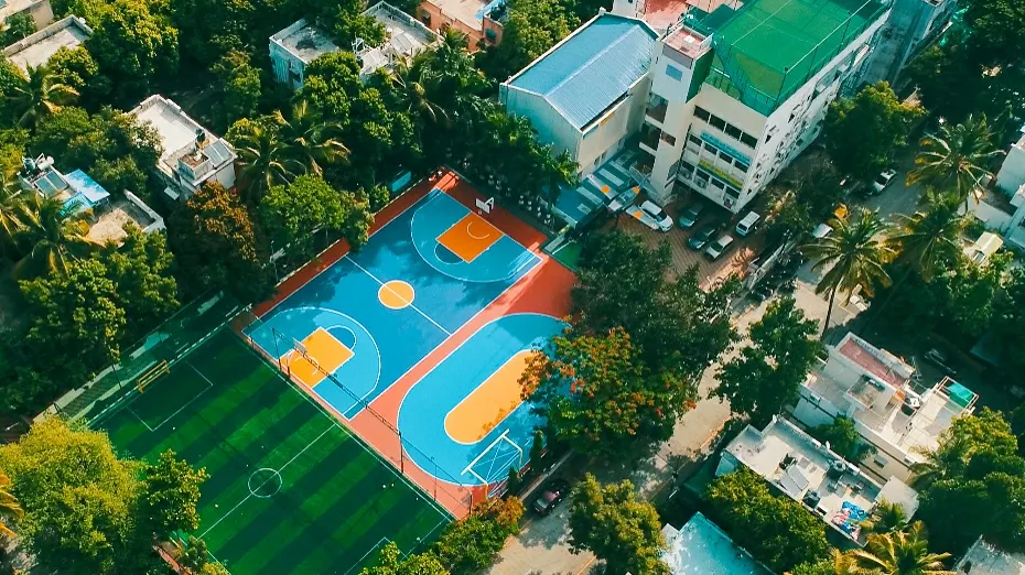 SVM's Vidya Vikas Vidyalaya and Sports Complex — Skating in Parvati Paytha
