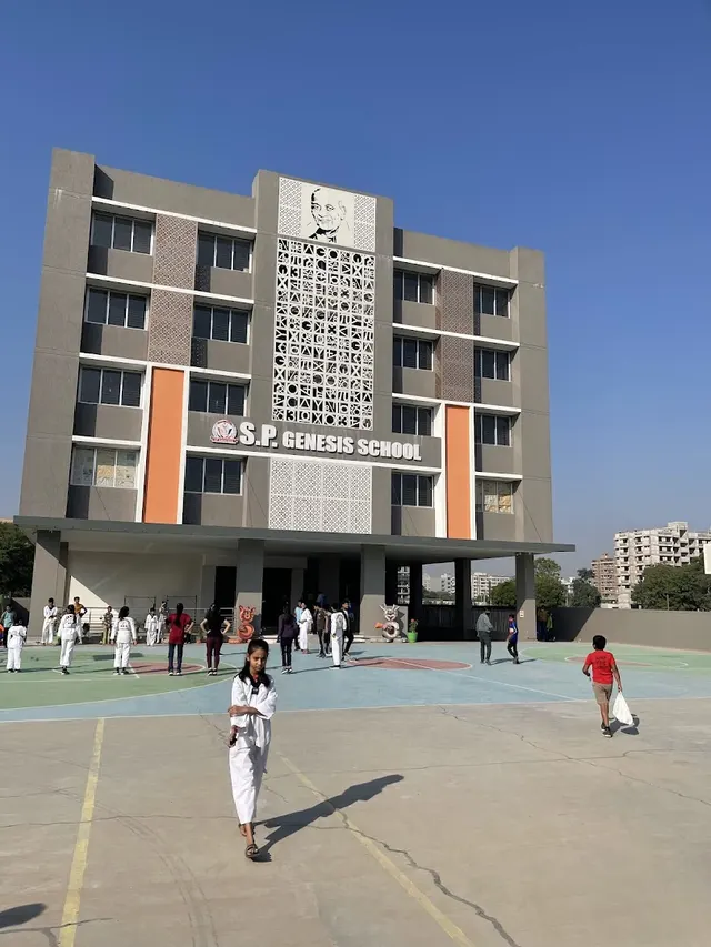 S P Genesis School — Basketball in Nava Naroda