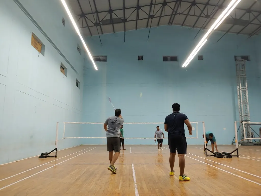 Indira Gandhi Badminton Indoor Stadium — Badminton in NGO Colony