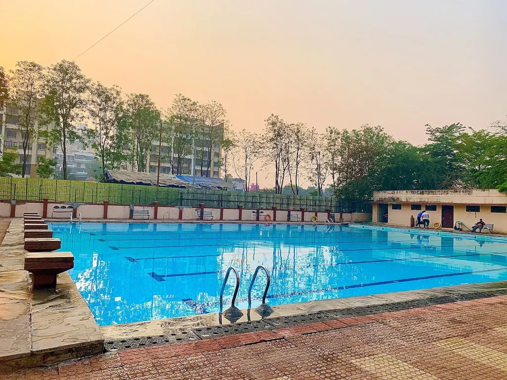 Dr Babasaheb Ambedkar Jaltaran Talav — Swimming in Kasarwadi