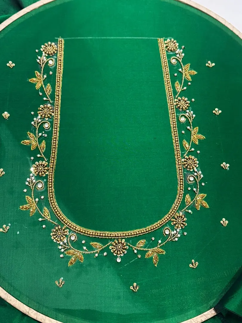 Rutu Aari work embroidery design & Classes, R fashion Art — Art & Craft in Chikhali