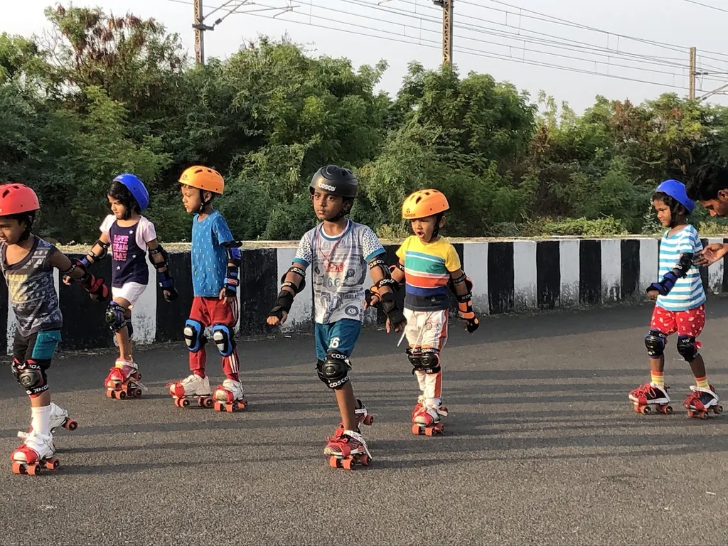 Good Luck Speed Skating Academy — Skating in Velachery