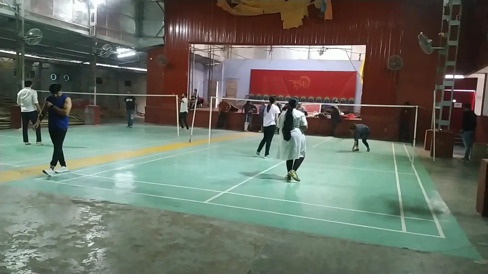 Ballygunge Pratisthan Durgabari — Badminton in Ballygunge, Kolkata