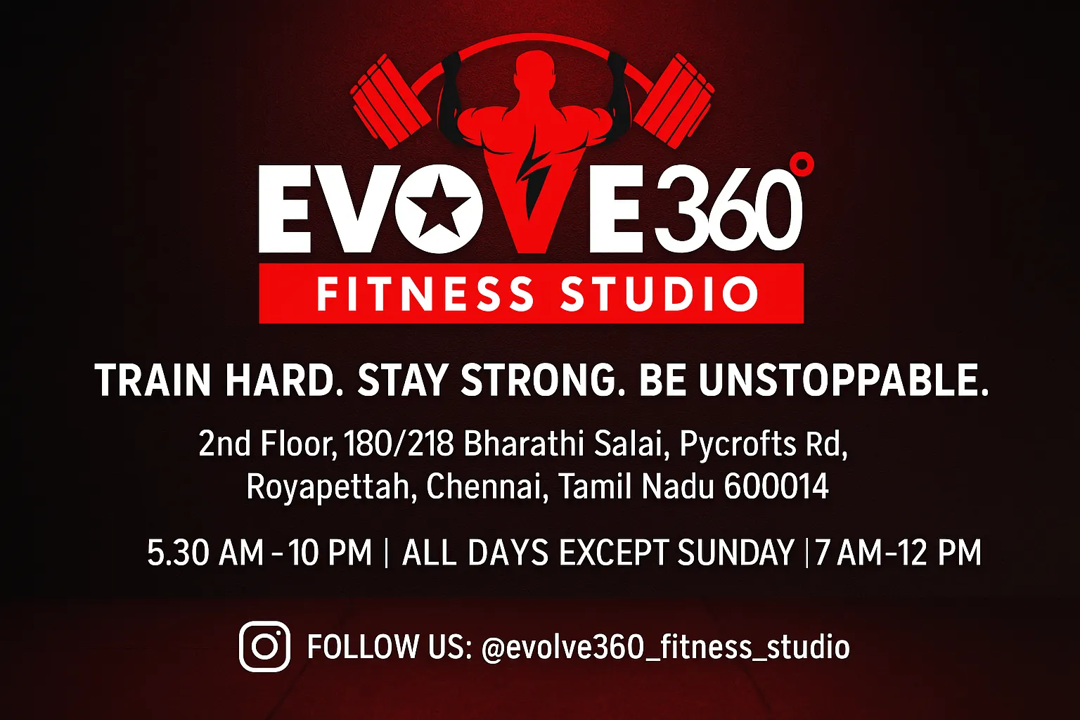 Evolve 360° Fitness Studio — Fitness Center in Royapettah, Chennai