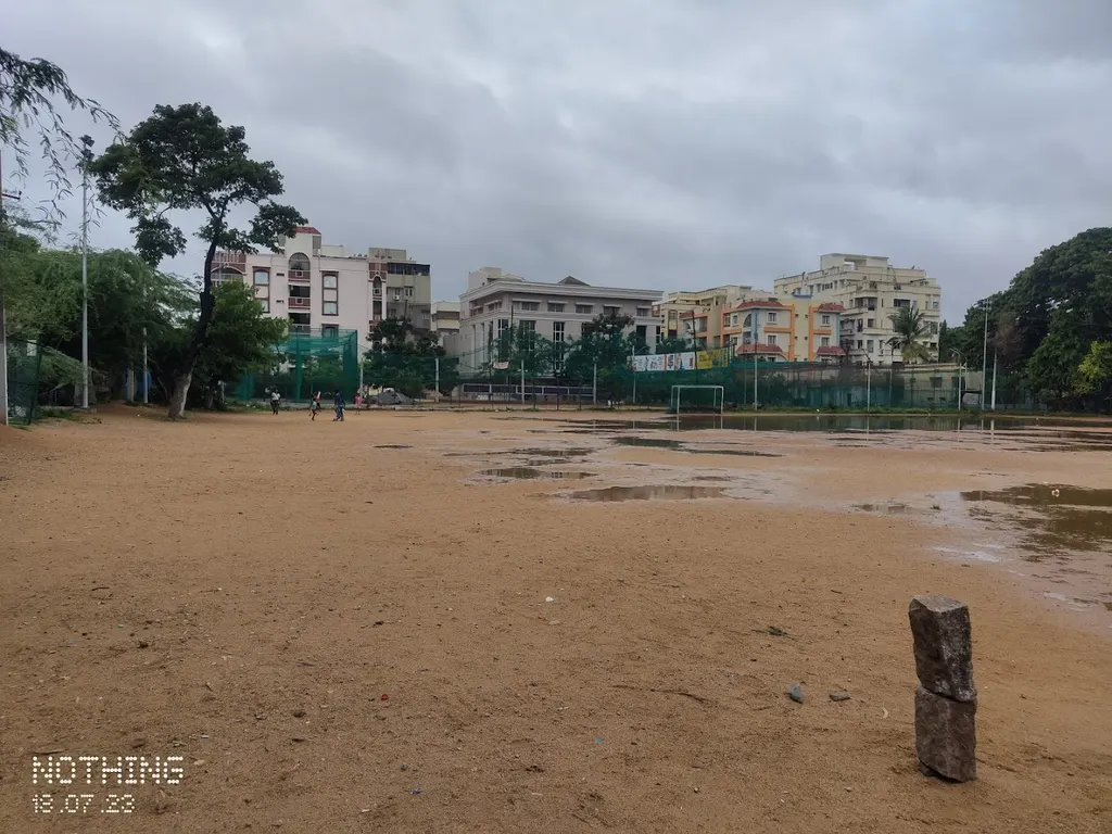 A. C. Guards Hockey Ground — Football in Masab Tank