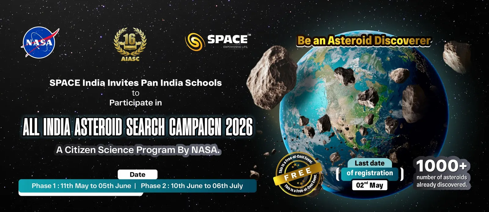SPACE India: Astronomy & Space Science Education — Coding & Robotics in Dwarka, Delhi